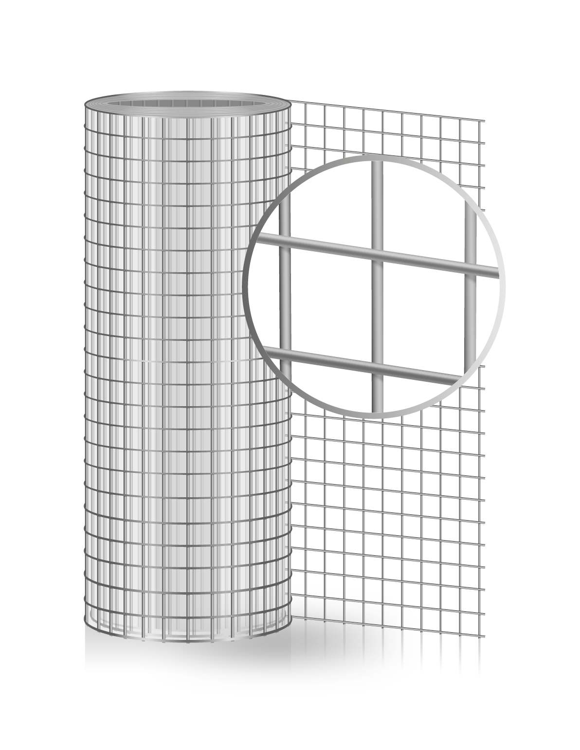 Сварная сетка в рулонах