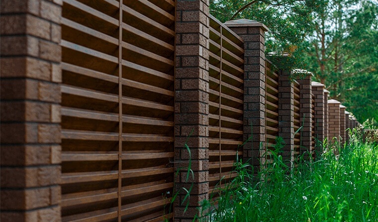 Готовый забор