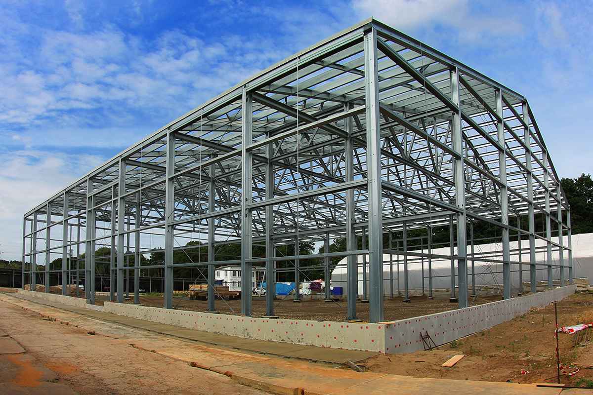 Профили ЛСТК на объекте