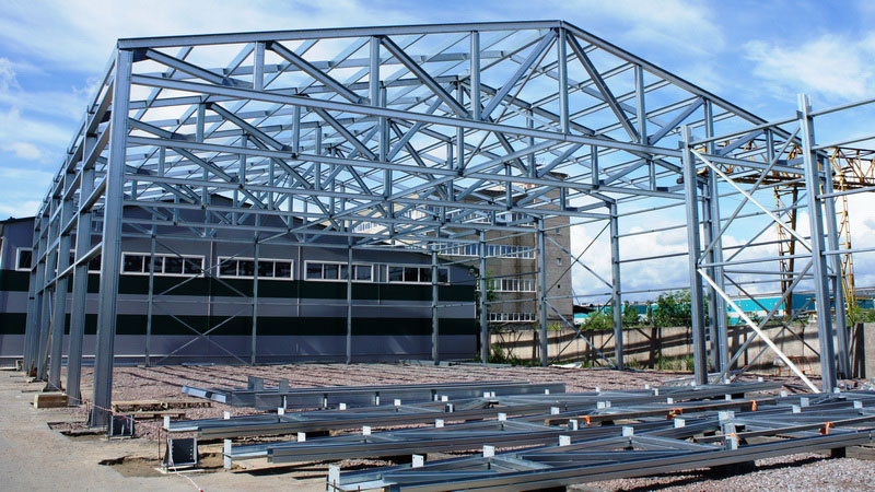 Монтаж каркаса