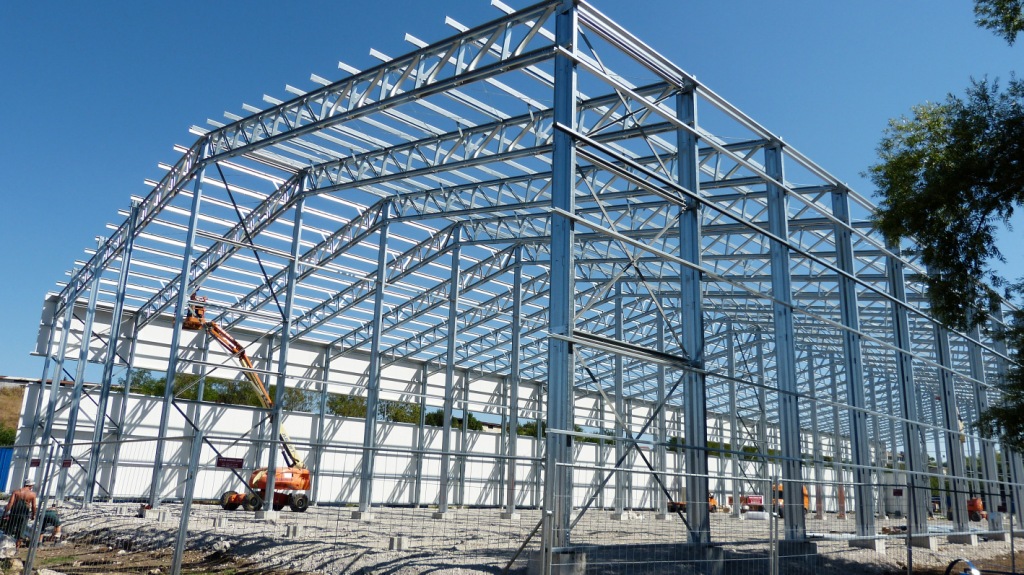 Сборка ЛСТК конструкции