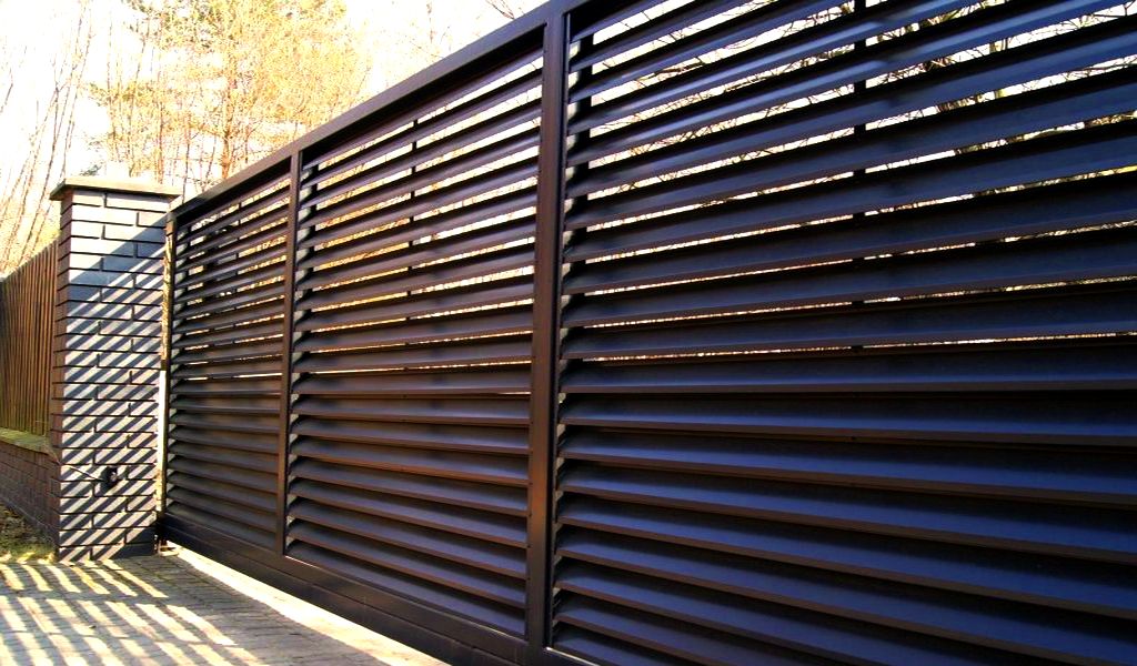 Забор Еврожалюзи